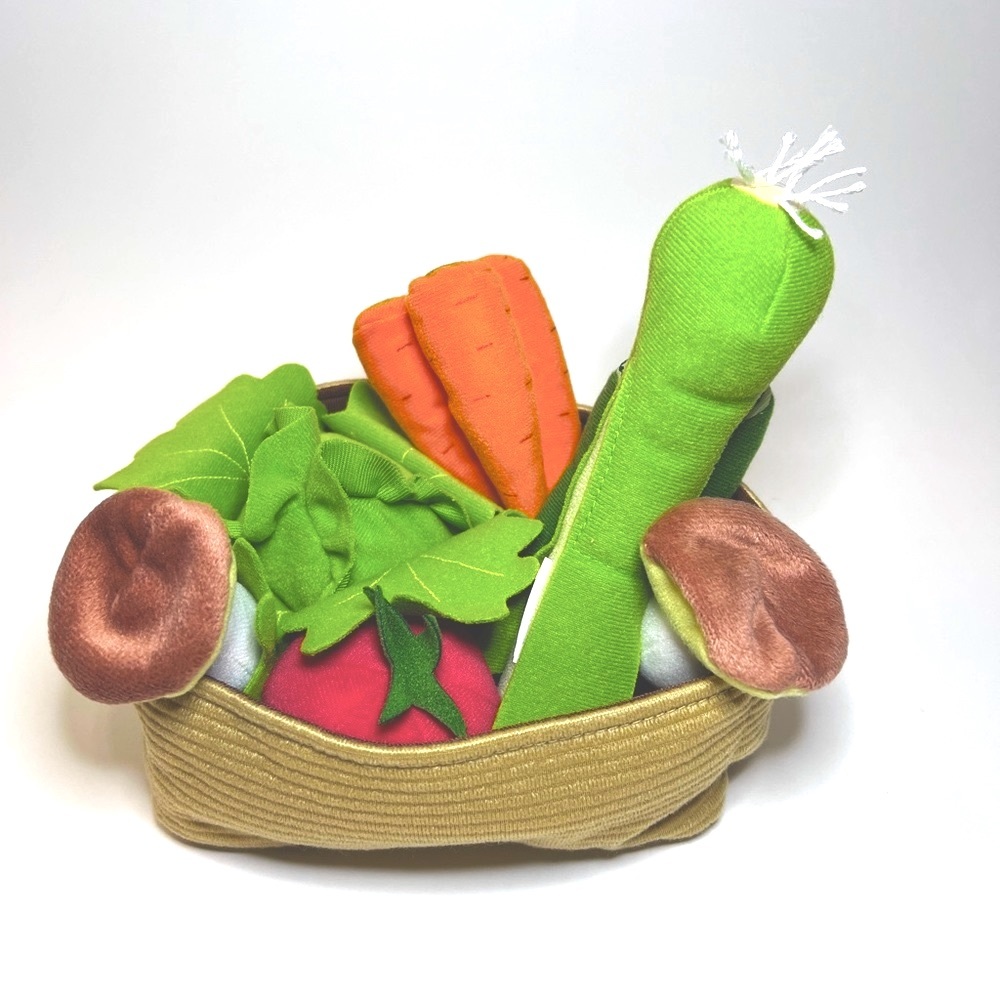 IKEA 12-Pc Fabric Toddler’s Vegetable Toys